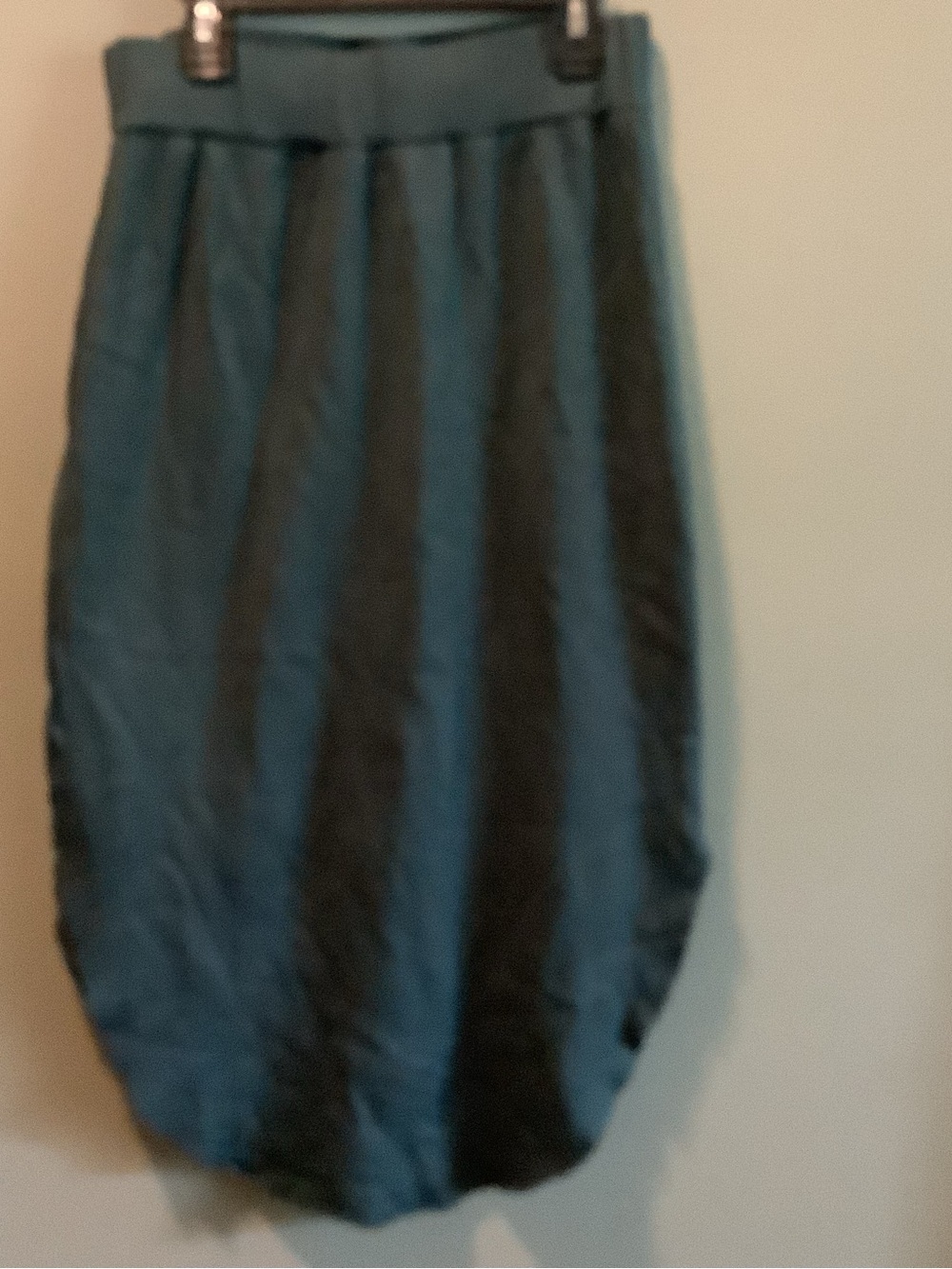 LAmade Teal Soft Midi Skirt